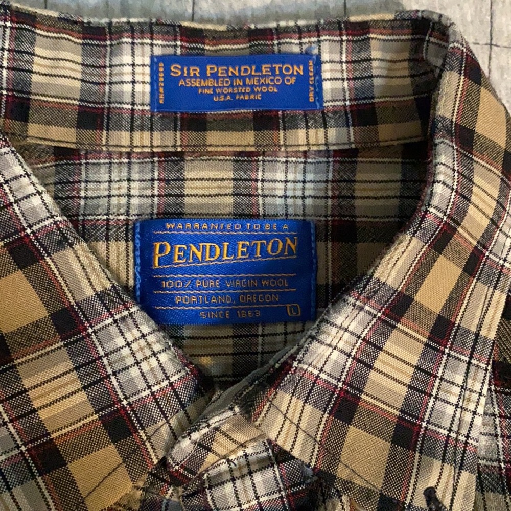 Vintage Pendleton Button Down - image 5